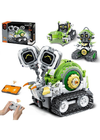 Конструктор iM.Master 8030 Красный Самурай – Трансформер 3 в 1 на радиоуправлении Unbranded (341288532)