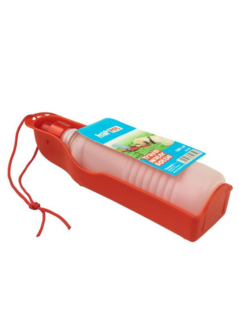 Дорожная поилка, 26см, 500мл, красная Ferplast (353687984)