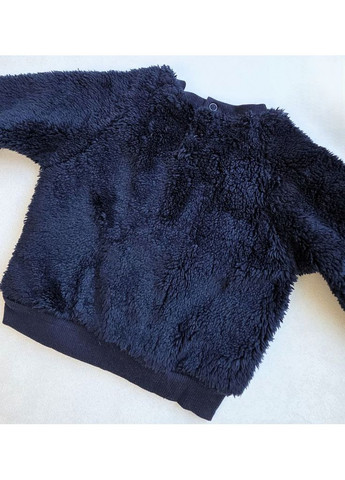 Темно-синій зимній дитячий теплий костюм тедді для хлопчиків Lupilu Костюм