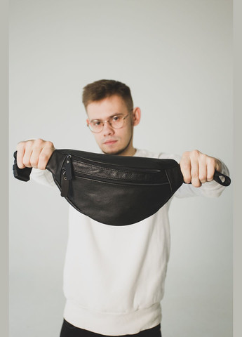 Сумка чоловіча бананка із натуральної шкіри SKILL (298875802)