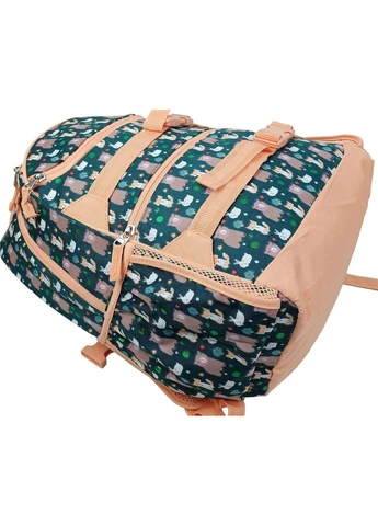 Школьный Рюкзак С Животным Коричневый Детская Сумка В Школу 25l Asce Animals Seli No Brand (394386186)