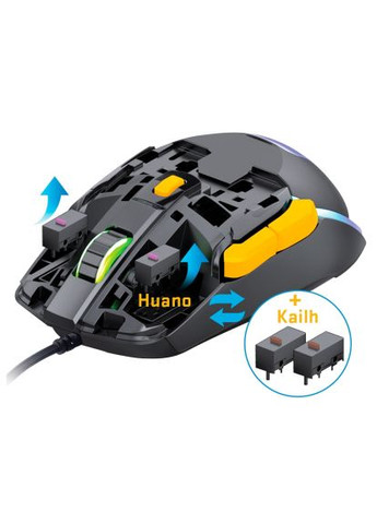 Мышка (45021055) YENKEE YMS 3600BK Marksman USB Black (366699545)