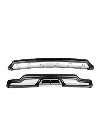 Передня та задня накладки V2 (2 шт) для NX 2014-2021 рр Lexus (389422968)