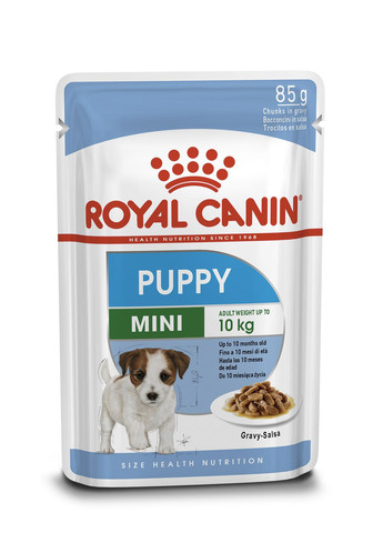 Вологий корм Mini Puppy для цуценят маленькіх порід 85 г Royal Canin (266274074)