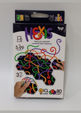 Настольная развлекательная игра "Hexis" GHEX-01-01 Danko Toys (292709575)