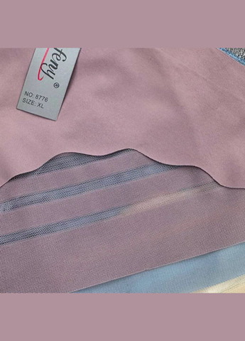 Набір жіночих безшовних трусиків сліп у рубчік 7 шт No Brand Сліп (325833884)