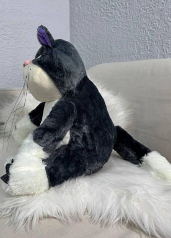 Мягкая плюшевая игрушка кот Люцифер 45 см з выразительной мордочкой Золушка My Kigu (372463613)