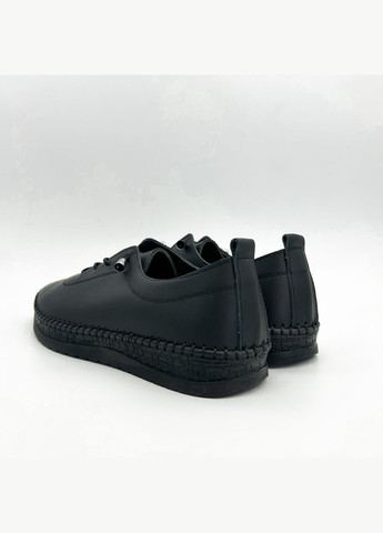 Черные мокасины (р) кожа 0-1-1-102-0 Allist