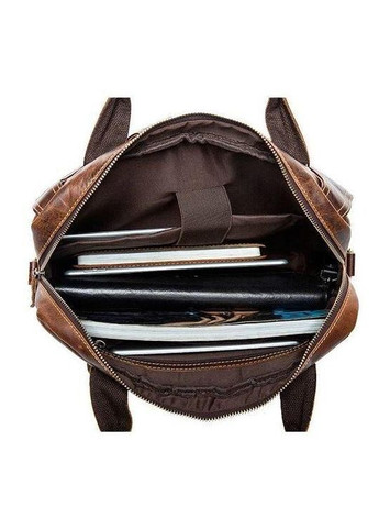 Сумка для ноутбука и документов кожаная коричневая размер 36х26х6,5 см 14867 Vintage (362417843)