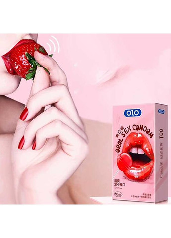 Презервативи Ultrathin Oral Sex Ультратонкі Полуниця 10 шт. Презервативи Ultrathin Oral Sex, аромат полуниця. OLO (334708425)