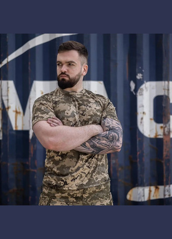 Футболка тактическая Coolmax пиксель Gen-2 Характеристики No Brand (311666637)