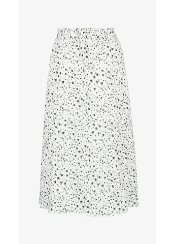 Белая кэжуал юбка с узором женская 9916 белый shop (2000990896698) On me