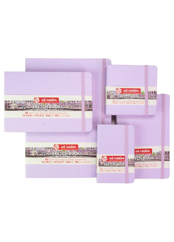 Блокнот для графики Talens Art Creation А4 140г/м2 80л Pastel Violet [CD] Royal Talens (362584156)