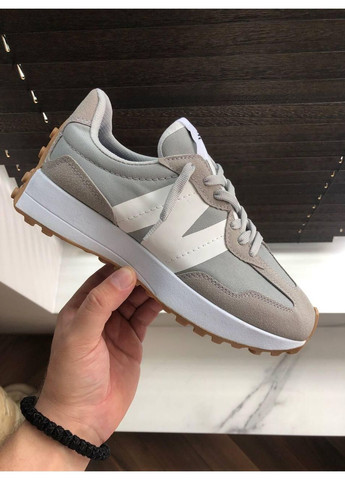 КРОСІВКИ ЖІНОЧІ NEW BALANCE 327 IVORY GREY НЬЮ БЕЛАНС 327 No Brand сірі демісезони (367167030)