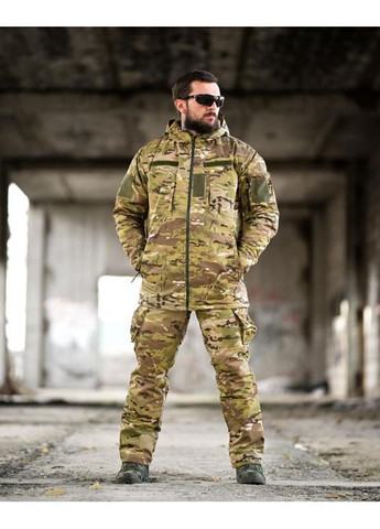 Армейский мужской зимний костюм Omni-heat мультикам Freedom