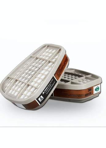 Вугільний фільтр 6001 для маски респіратора серії 6000 та 7000 (аналог 3M) 3М (326065874)