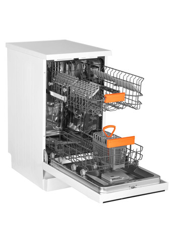 Посудомийна машина, 10компл., А++, 45см, дисплей, обробка парою, білий Ardesto (314834121)