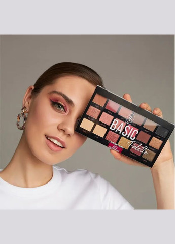 Палетка тіней FT COSMETICS Basic Palette TE42 №02 Rose Champagne Triumph (325877896)