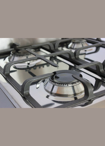 Плита газова побутова 2000-17Х Нержавійка Чавун DAHATI (302976524)