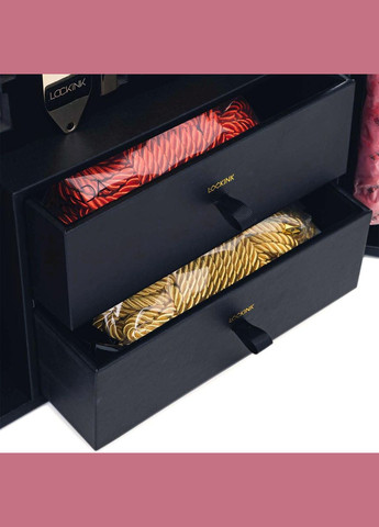 БДСМ-набор All-in-1 BDSM Play Kit - Crocodile Leather Lockink (304996211)