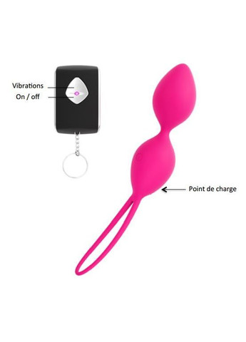 Вагинальные шарики Marc Divine Balls Розовые CherryLove Dorcel (282709214)