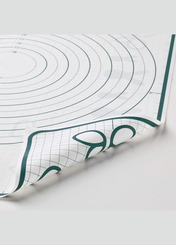 Силіконовий килимок ІКЕА BAKTRADITION 61х46 см бірюзовий (60480167) IKEA (267900730)