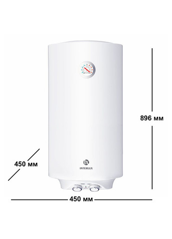 Водонагрівач IRWW-100MS (мокрий тен, 100 л) INTERLUX (362213256)