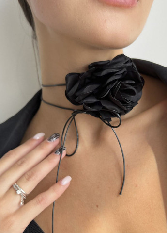 Чокер на шнурівці колекції "Піон" VIDCHUY текстиль (301279464)