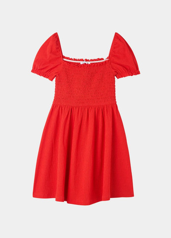Красное повседневный платье жен Terranova однотонное