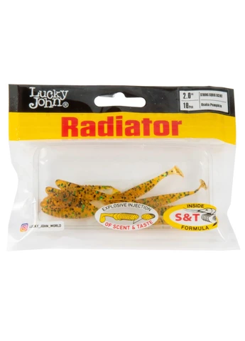 Виброхвост LJ Pro Series RADIATOR 2.0in PA19 10шт Ребристый материал (набор 10 шт) No Brand (402448895)