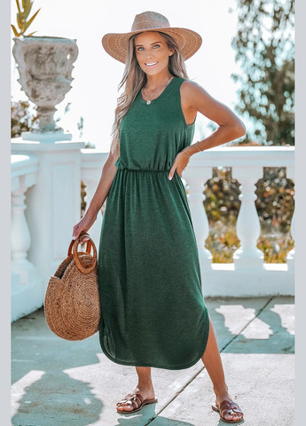 Зеленое повседневный платье CUPSHE меланжевое