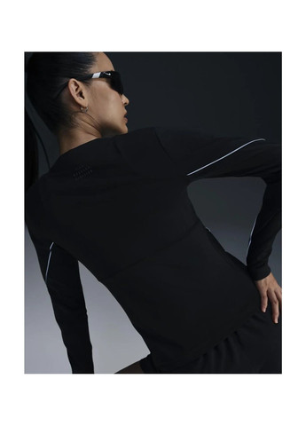 Лонгслів жіночий Running Division Black Nike (365963390)