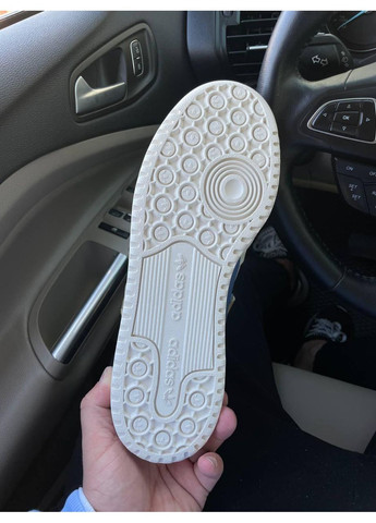 Бежевые демисезонные кроссовки мужские adidas forum beige blue адидас форум No Brand