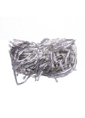 Гірлянда Нитка 180 LED 18 м прозорий провід, білий No Brand (369960297)