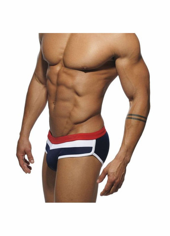 Мужские синие пляжные, спортивные, повседневные, кэжуал мужские плавки брифы черный 1751 брифы Sport Line