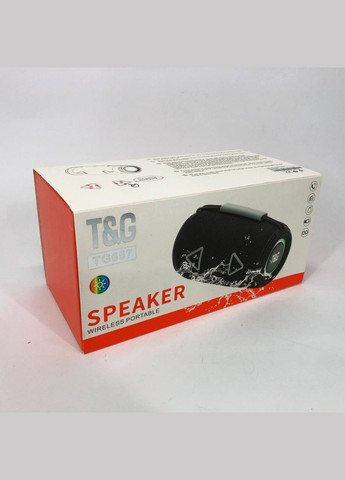 Bluetooth колонка TG657 с RGB-подсветкой 1500 mAh. Цвет: синий T&G (301426426)
