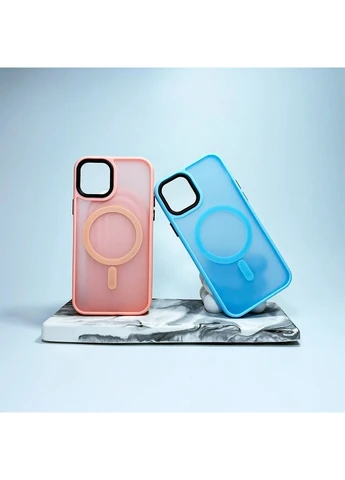 Чохол для смартфона Magnetic Color HQ for Apple iPhone 12 Light Blue Cosmic (389442576)