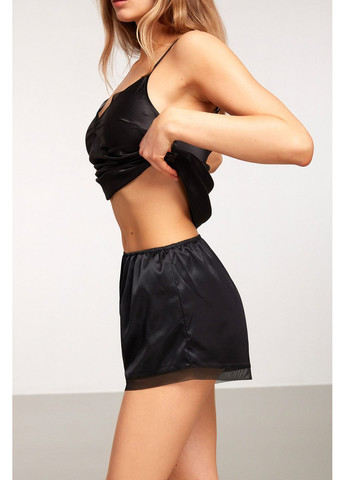 Черная шорты алиса, цвет черный, размер 38 Kom Аліса