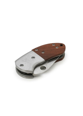 Ніж складаний PK-167, ручка сталь + дерево, довжина 116 мм, 111 г, Box Voltronic (317286583)