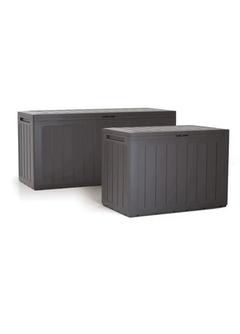 Садовый ящик Boardebox 280 л полипропилен темно-серый 1160х433х550 мм No Brand (400873829)