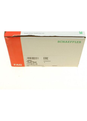 Подшипник ступицы (передней) BMW 5 (E39) 95-04 713 6672 20 (opt-om) FAG (366204902)