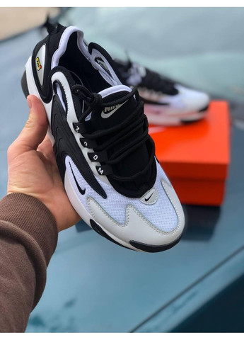 КРОСІВКИ ЖІНОЧІ NIKE ZOOM 2K BLACK / WHITE НАЙК АІР ЗУМ 2К No Brand чорні демісезони (367176611)