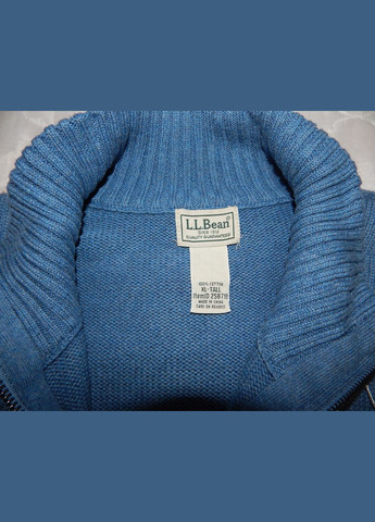 Синій зимовий светр чоловічий l.l. bean р.52 080sm (тільки у вказаному розмірі, лише 1 шт) No Brand