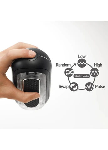 Мастурбатор Flip Zero Gravity Electronic Vibration Black Tenga (383099077)