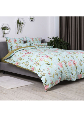 Сімейний комплект постільної білизни Бязь з наволочками 70*70 см, 115 гр/м2 М'ятна Феєрія М'ятний (20560150215) ТЕП (366036776)