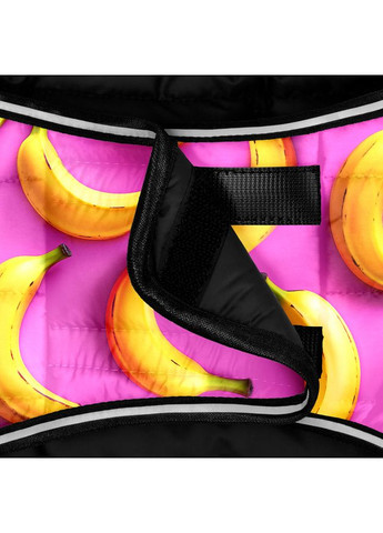 Курточка-накидка для собак Clothes, малюнок "Банани на рожевому",, А 26 см, B 33-41 см, С 18-26 см WAUDOG (363199601)