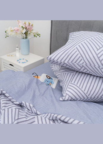 Комплект постільної білизни Двоспальний Ранфорс 24288 Viluta (369775677)