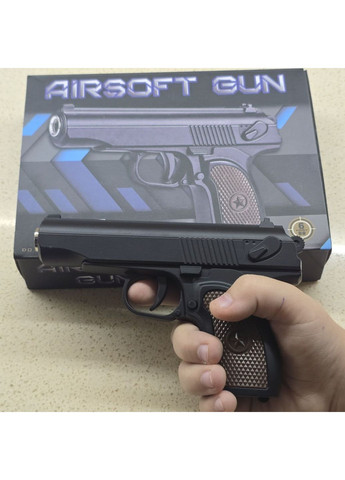 Страйкбольний металевий пістолет Макарова ПМ С28 кульки 6 мм Galaxy (367592479)