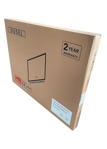 Дзеркало LED DE-M1091 90смх70см сенсорне включення + підігрів Dusel (316720351)