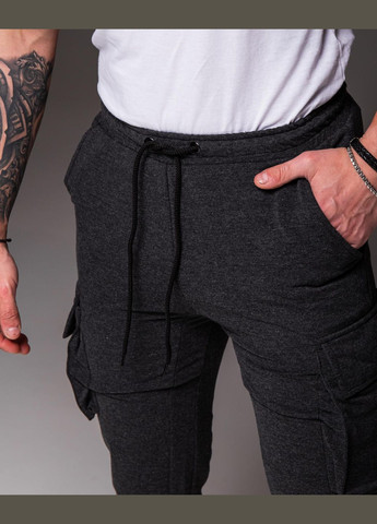 Темно-серые брюки No Brand